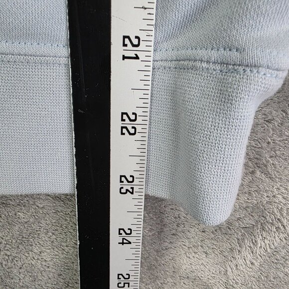 Womens Light Blue Nike Hoodie Sweatshirt ECNL Texas Long Sleeve Cotton Blend S - Picture 8 of 9